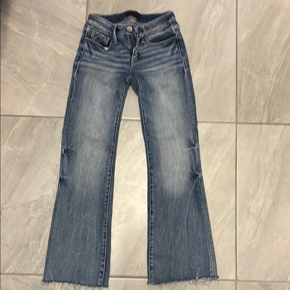 Buckle Black bootcut jeans size 23X30 short